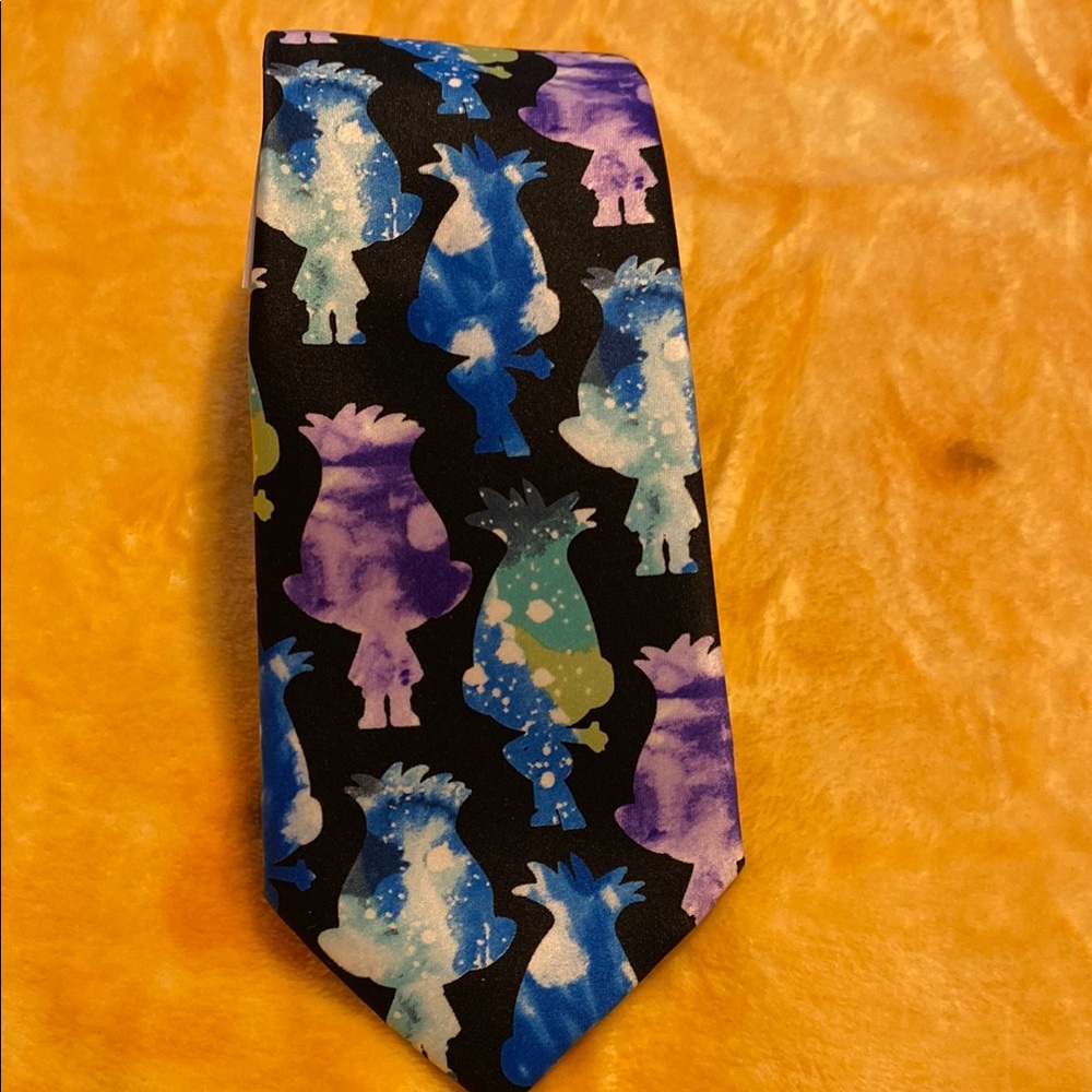 Dreams Works Troll Design Men't Tie